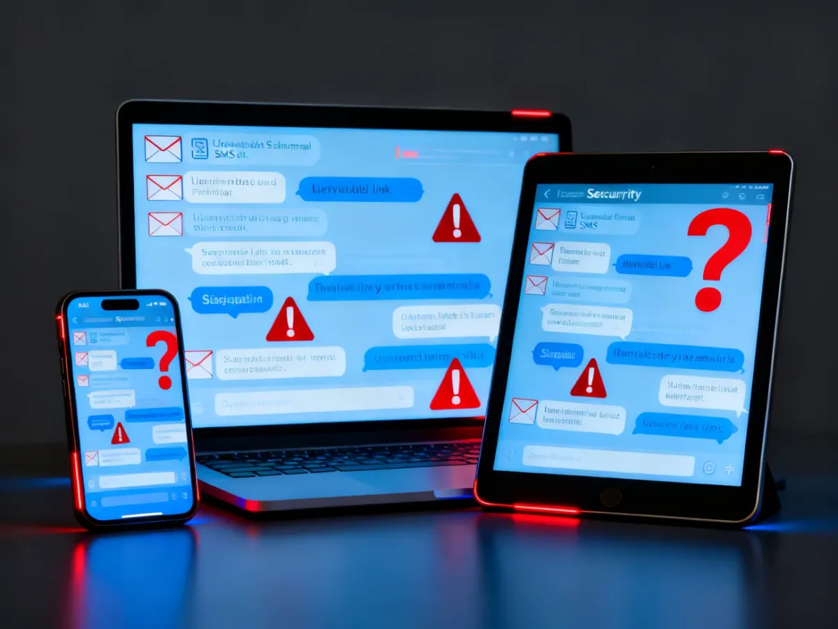 Urządzenia elektroniczne zalewane niechcianymi wiadomościami i podejrzanymi powiadomieniami