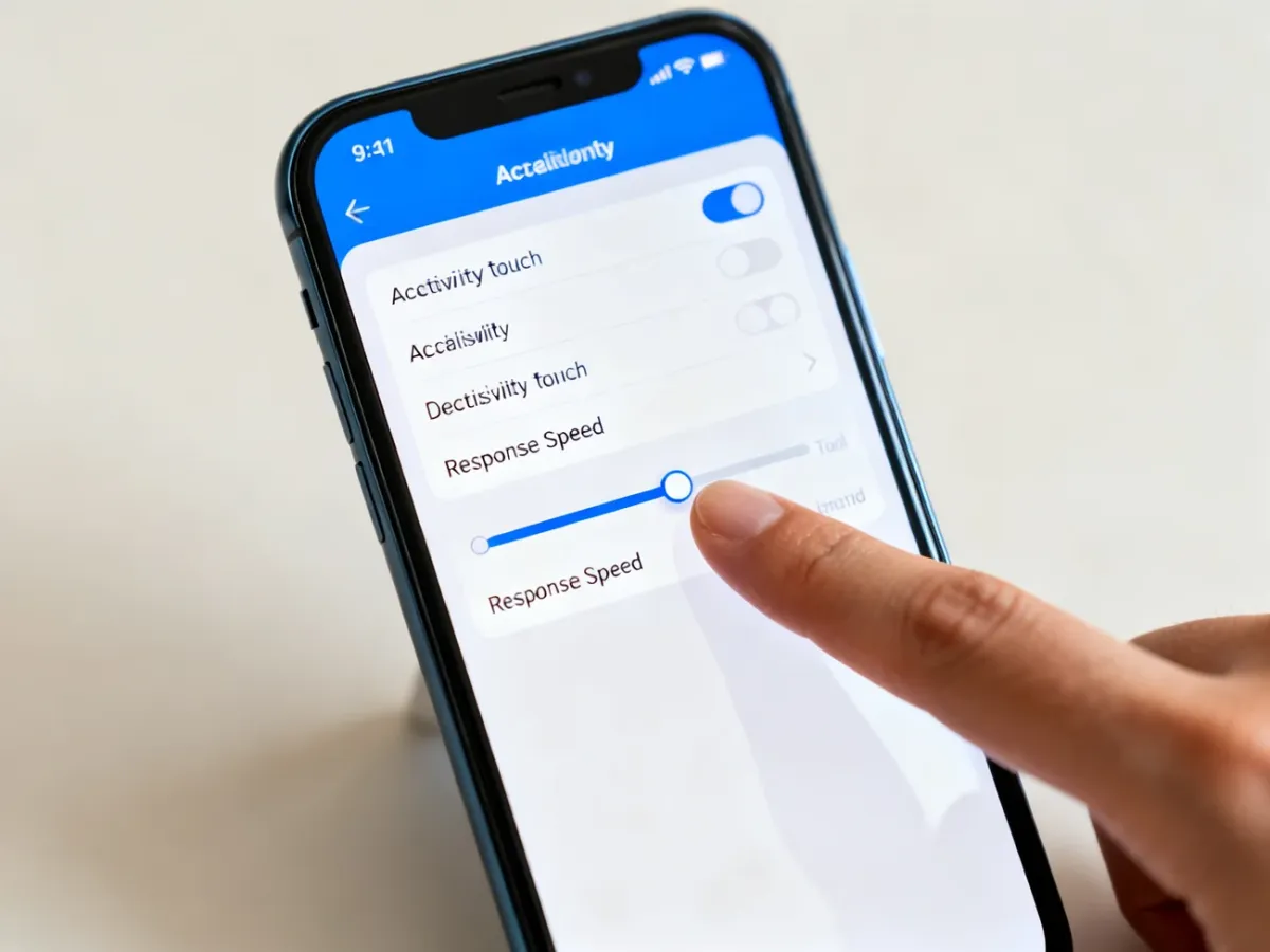 Ustawianie czasu reakcji Haptic Touch w iPhonie