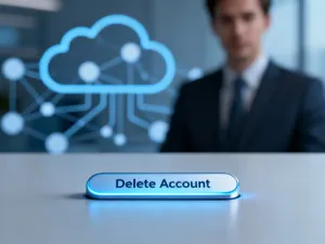 Pęknięty ekran smartfona z ikoną kłódki, symbolizujący włamanie na konto i zagrożenie bezpieczeństwa cyfrowego.