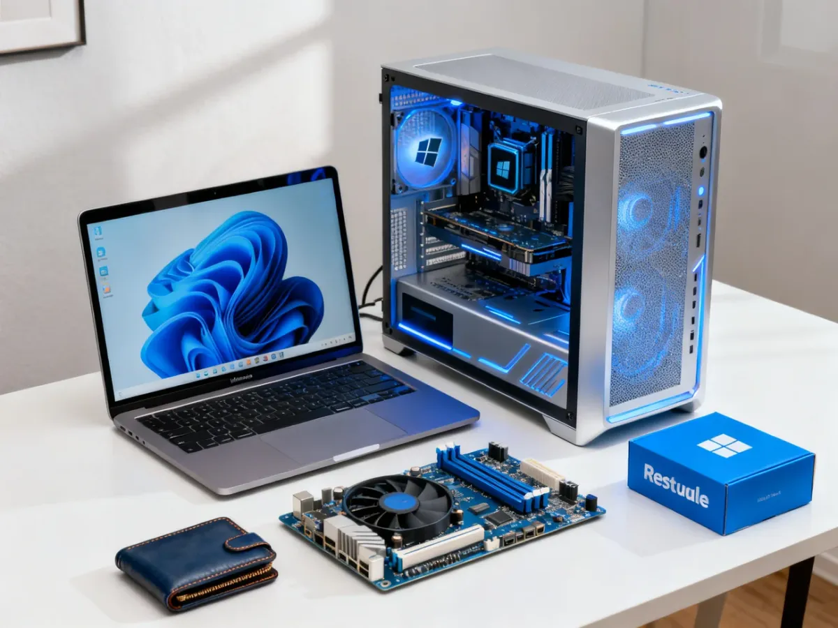 Porównanie kosztów zakupu i wartości Maca oraz komputera PC