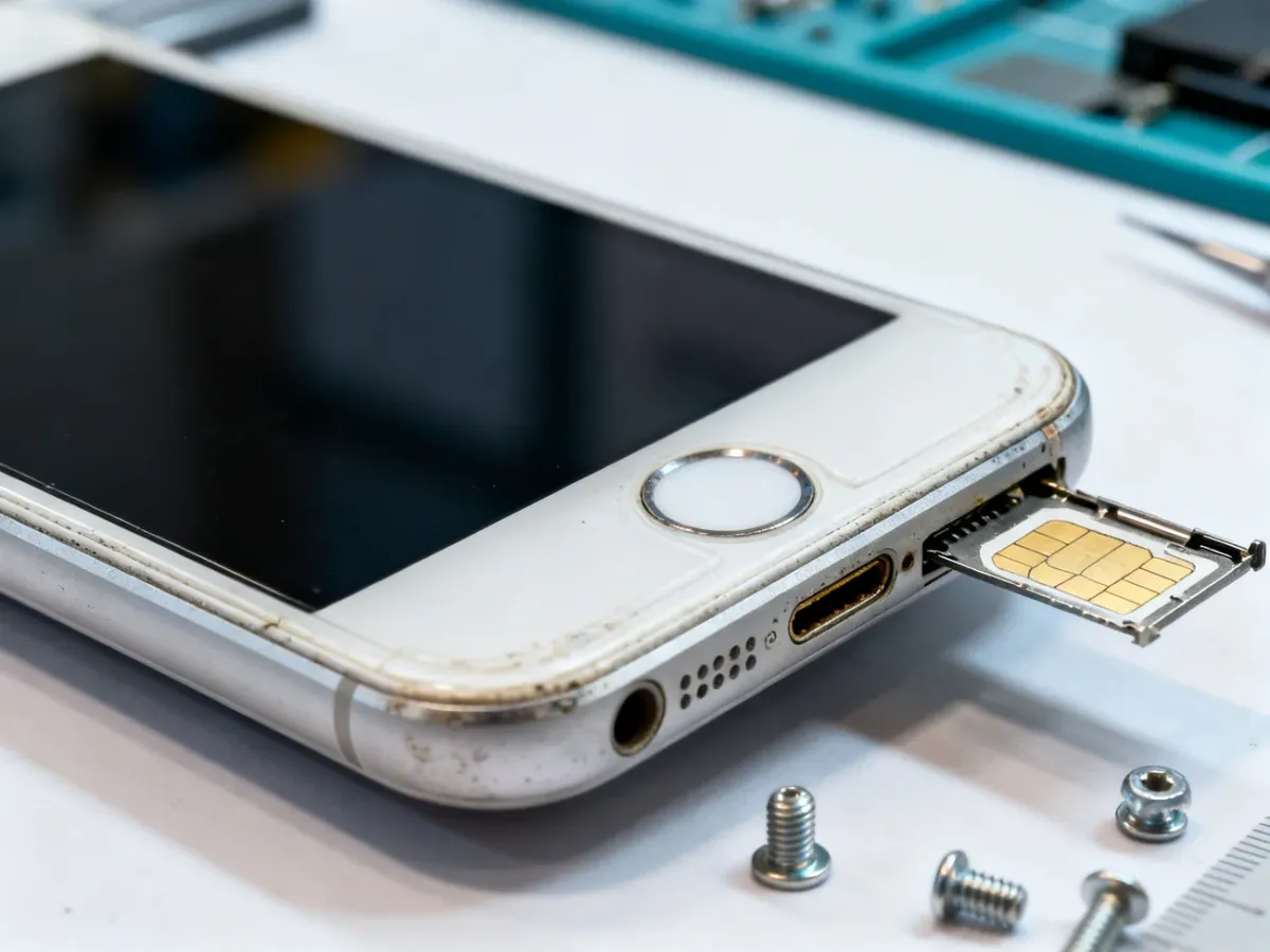 Oględziny używanego telefonu pod kątem uszkodzeń i śladów zalania