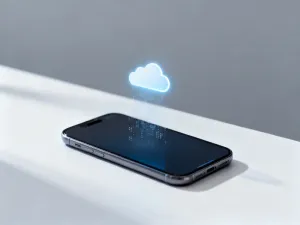 Nowoczesny przełącznik sieciowy z diodami LED w serwerowni, w tle rozmyty router i starszy hub sieciowy.