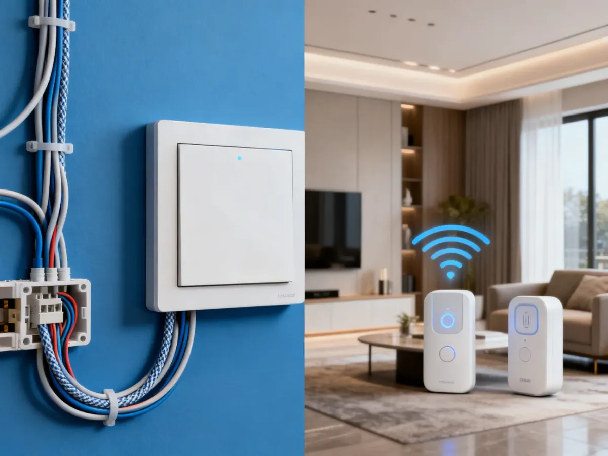 Porównanie przewodowej i bezprzewodowej infrastruktury smart home